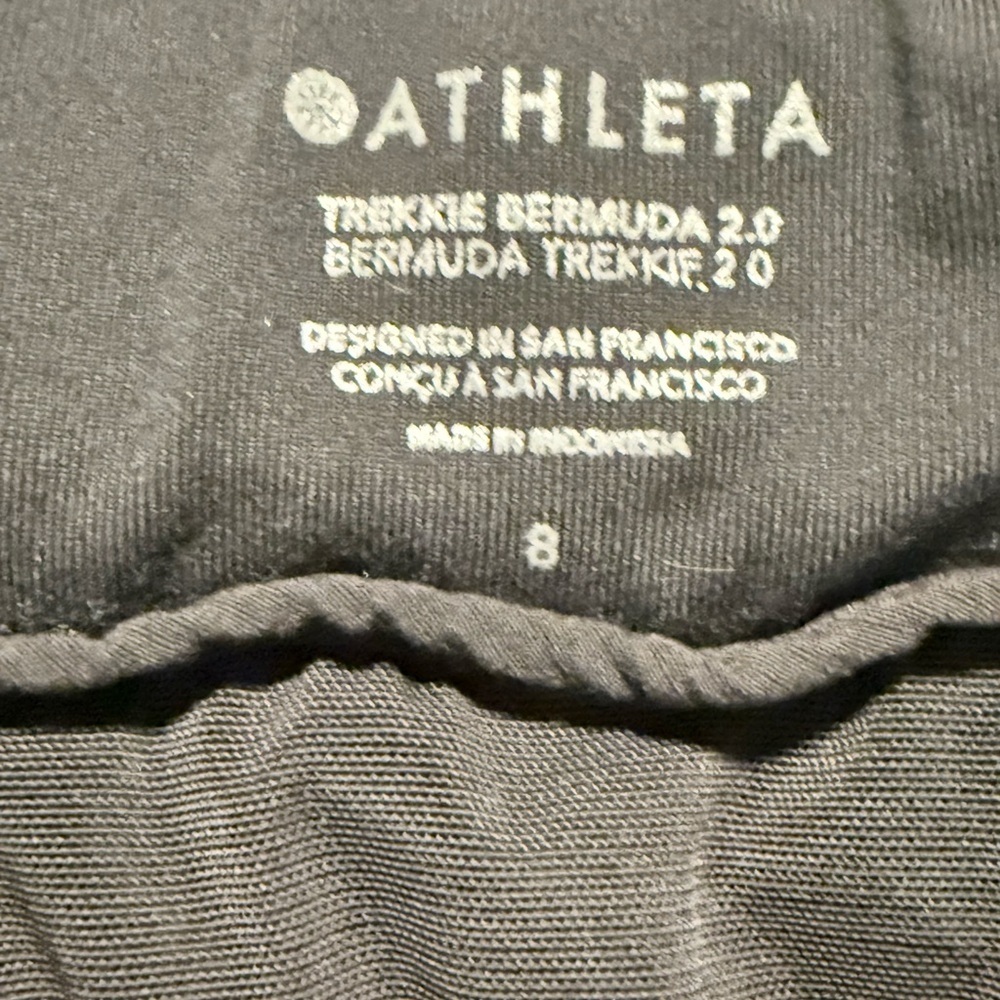 Athleta Women's Black Bermudas - Picture 4 of 8